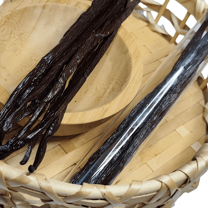 8 gousses XXL de vanille Madagascar 19-20cm, le pack professionnel premium.